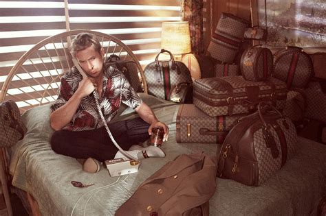 Ryan Gosling muse suitcase